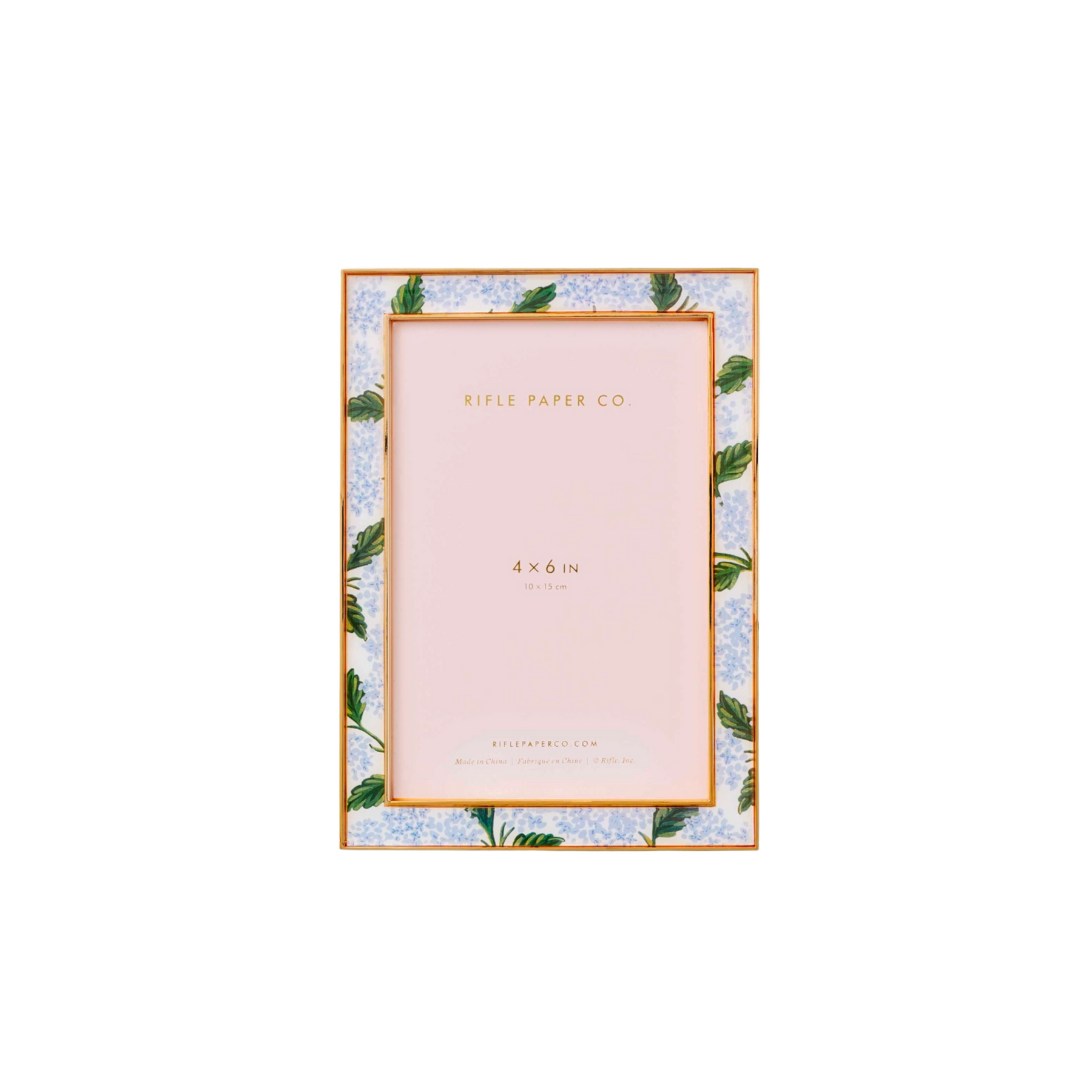 Rifle Paper Co. Hydrangea Picture Frame, 4x6